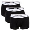 Calvin Klein CS Lowrise Trunks Black 3-pack